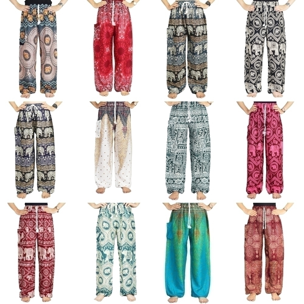 CHINRADA - CHANG THAI DRAW STING HAREM PANTS 🇹🇭 - Picture 10 of 10